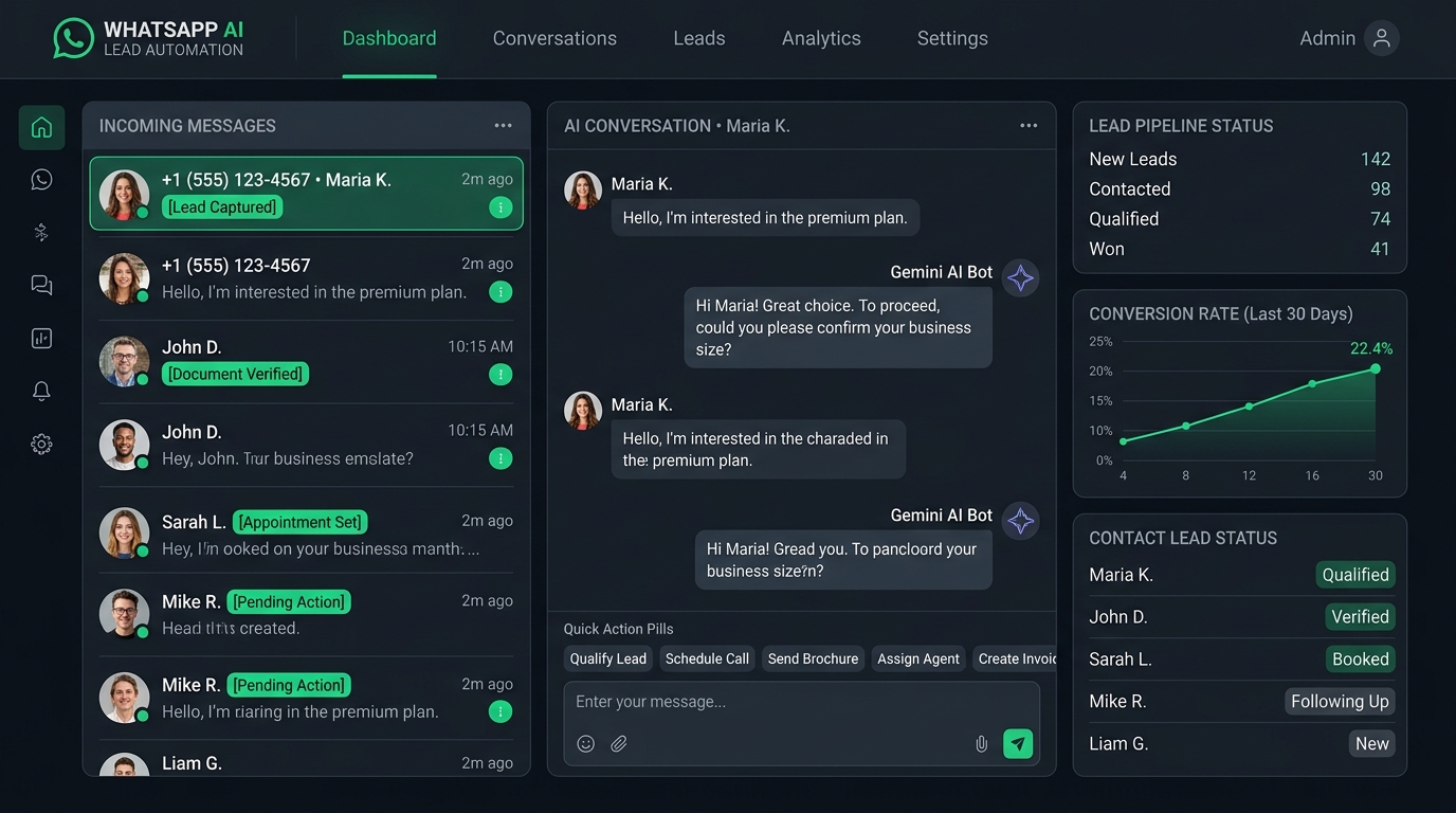 WhatsApp AI Assistant Bot